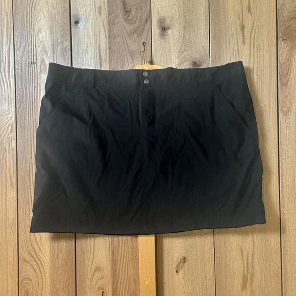 COLUMBIA Women's Black Tech Skirt Size 2X - Picture 1 of 6